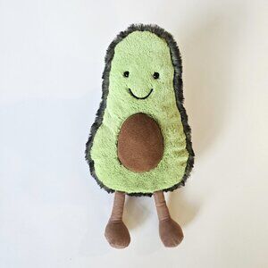 NWOT Jellycat London Amuseables Avocado Plush Toy Rare Sold Out - Medium 12"